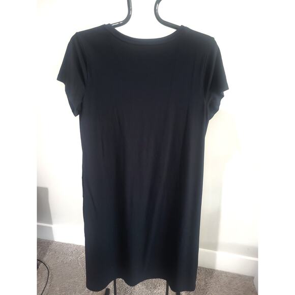 Denim & Co Size PL Black & Green Perfect Jersey Two-Pack Dresses A685416 NWOT - Picture 6 of 10